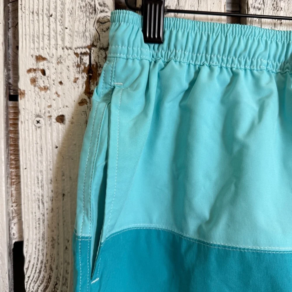 Sonoma Swim Trunks Board Shorts Men’s Size Small Turquoise Lined Beach Lake Pool